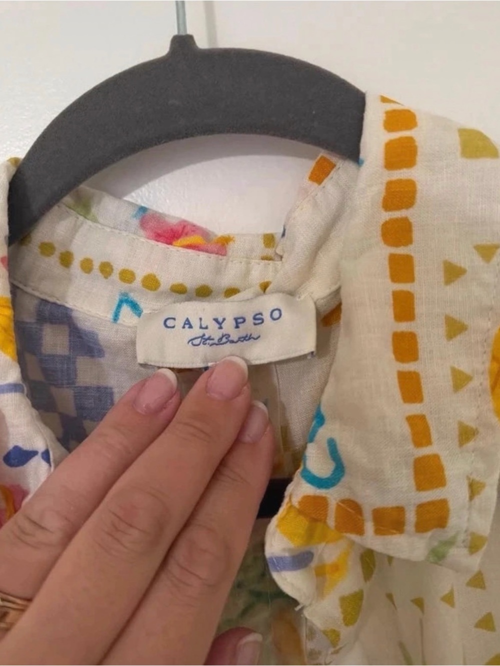 Calypso St. Barth Linen Top